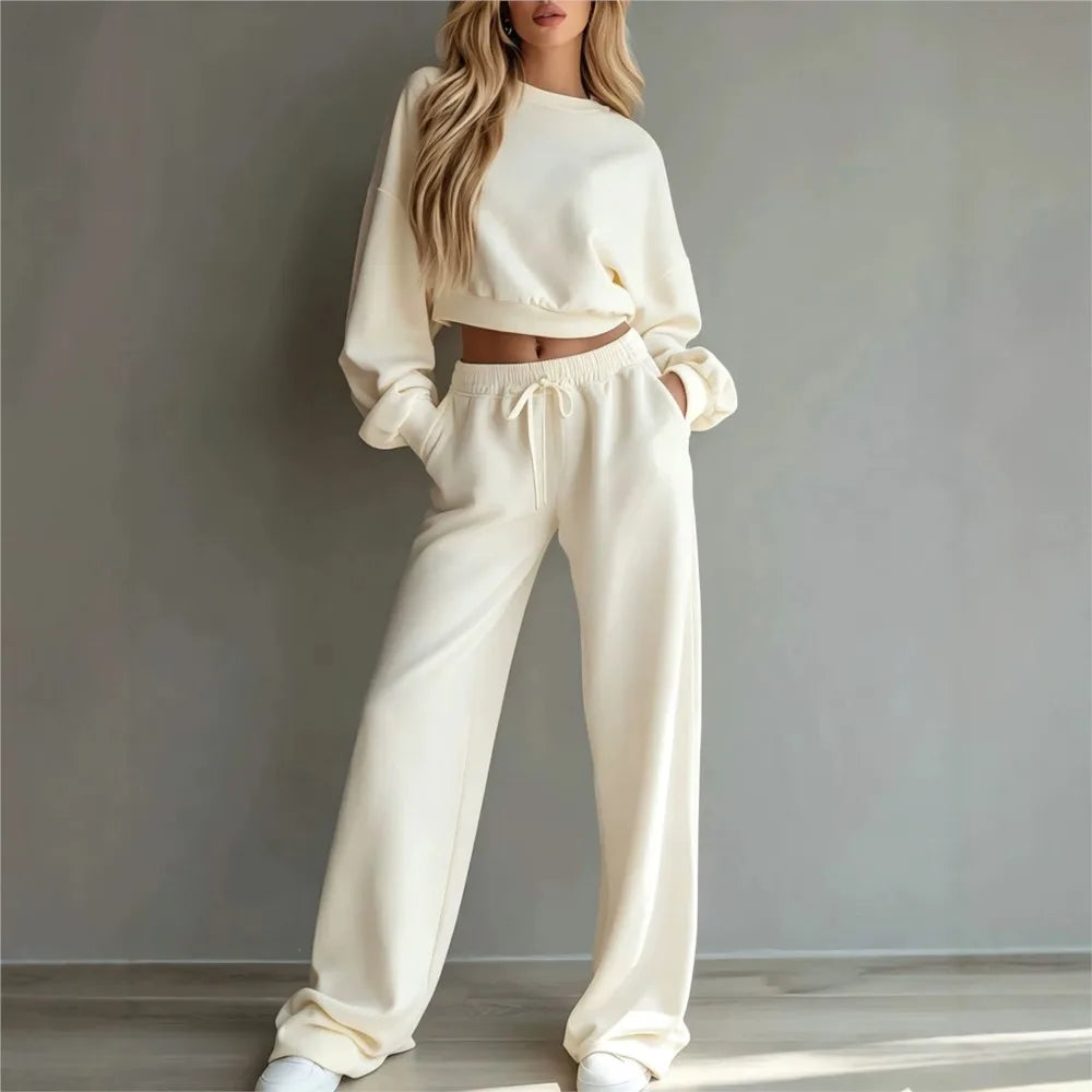 Isobel Cropped Lounge Set