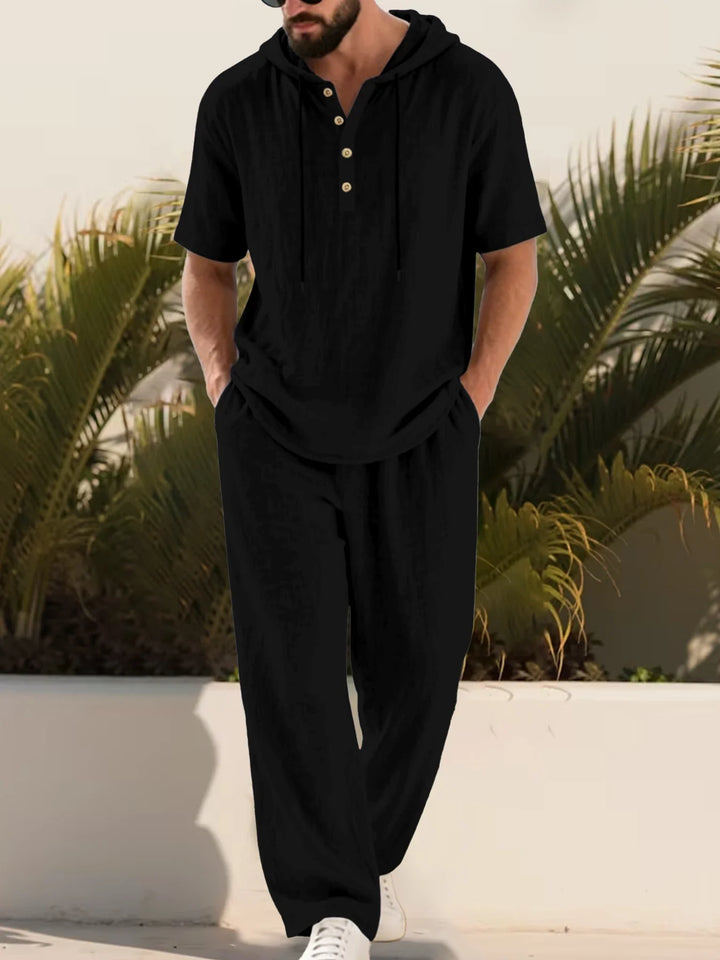 Brooks Relaxed Henley Trouser Set