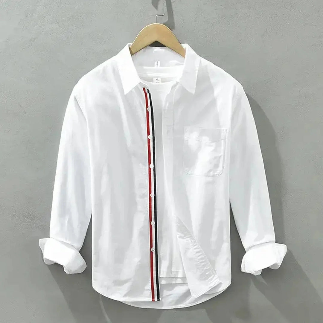 Preston Striped Button Up Shirt
