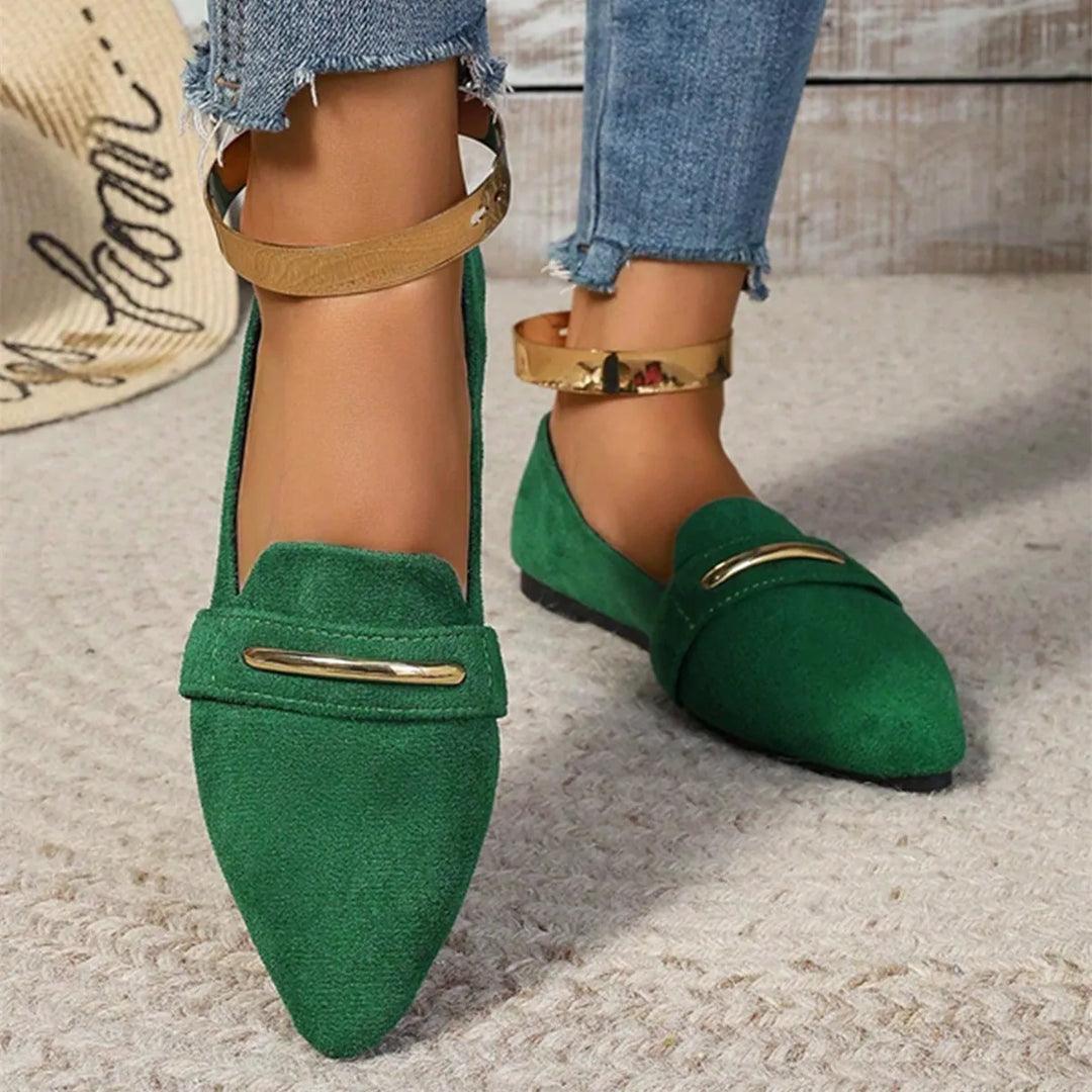 Aleigha Orthopedic Pointed Loafers