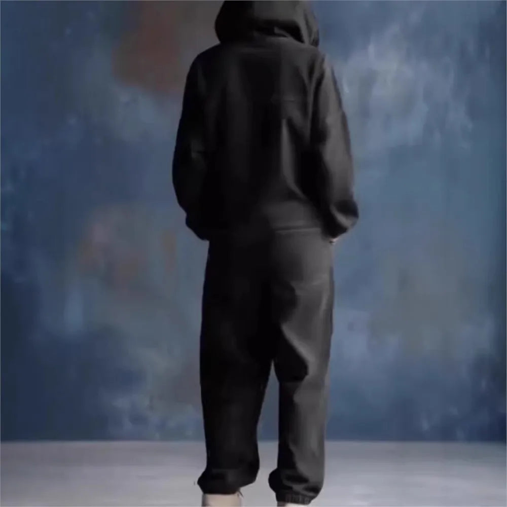 Wilhelmina Hooded Denim Jumpsuit