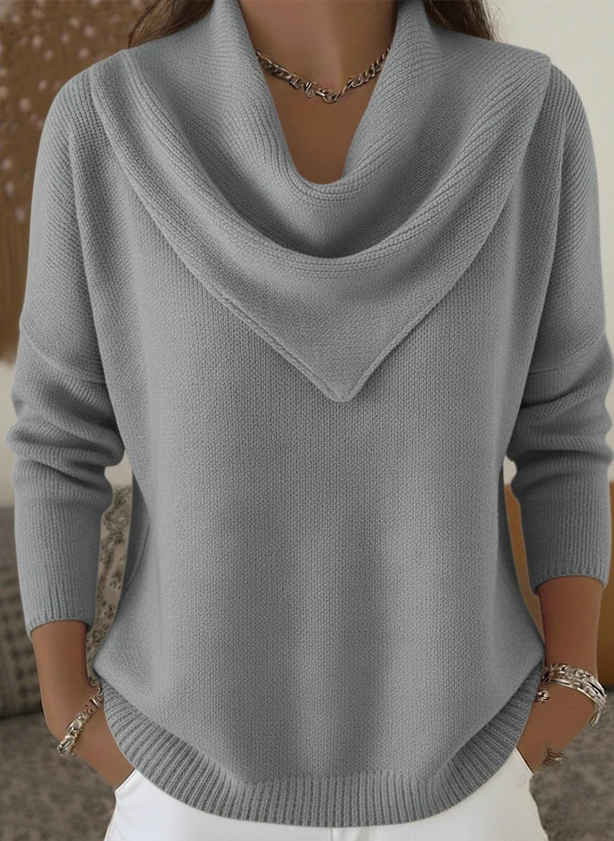 Amelina Cowl Neck Sweater