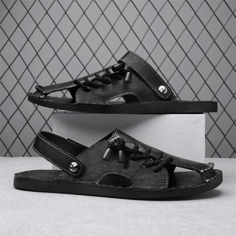 Zack Casual Leather Sandals