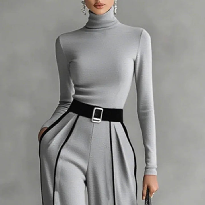 Laurel Buckled Waist Two Piece Set
