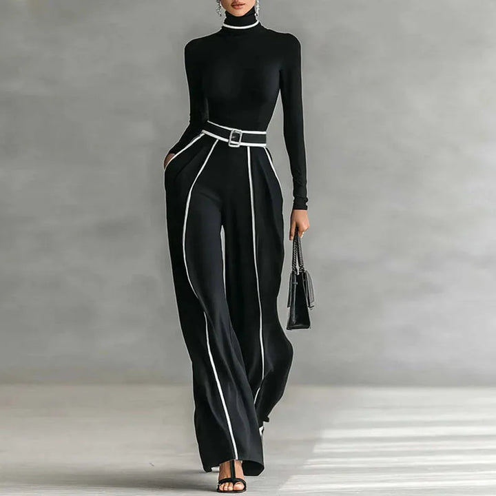 Laurel Buckled Waist Two Piece Set
