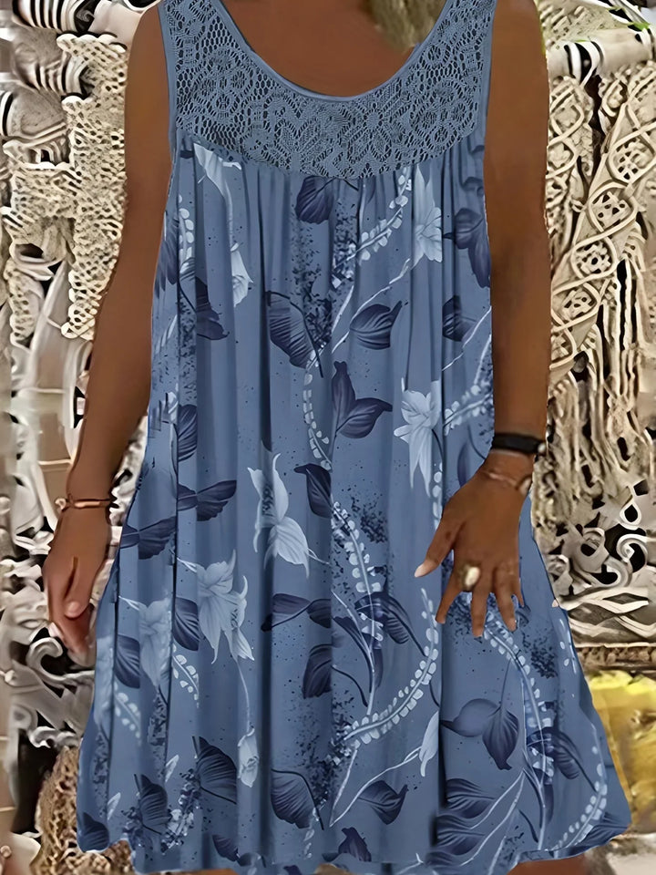 Daniela Casual Floral Midi Dress