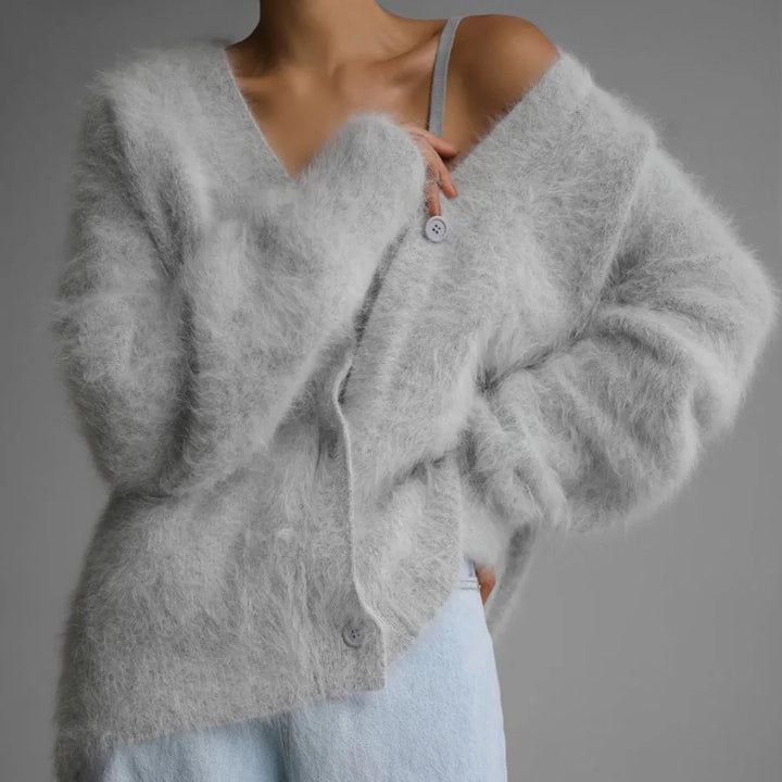 Laurel Soft Mink Cardigan