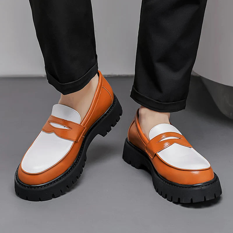William Leather Penny Loafers