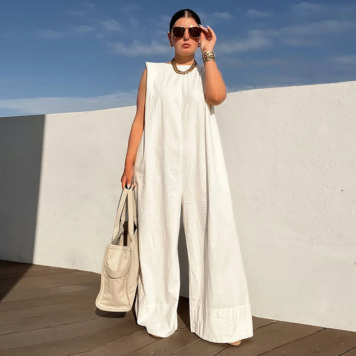 Brittany Relaxed Wide Leg Jumpsuit