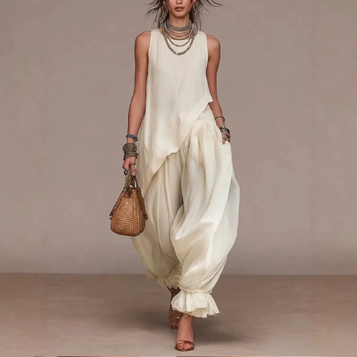 Jasmine Relaxed Harem Two-Piece Set