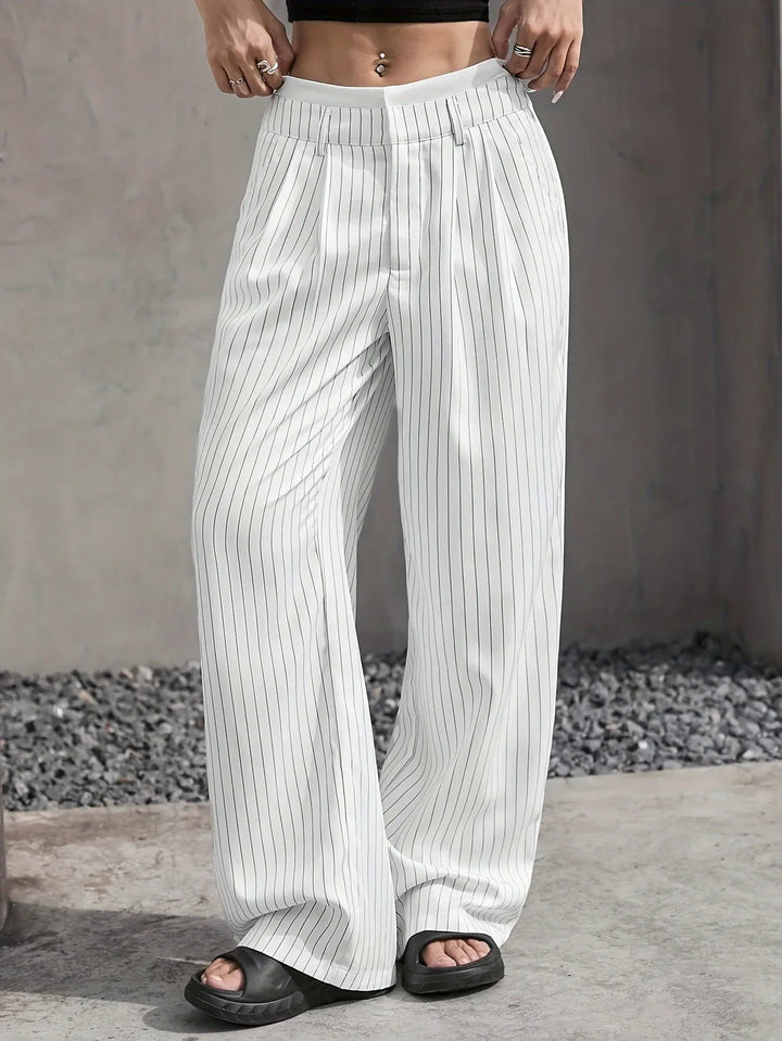Emiara Classic Striped Pants