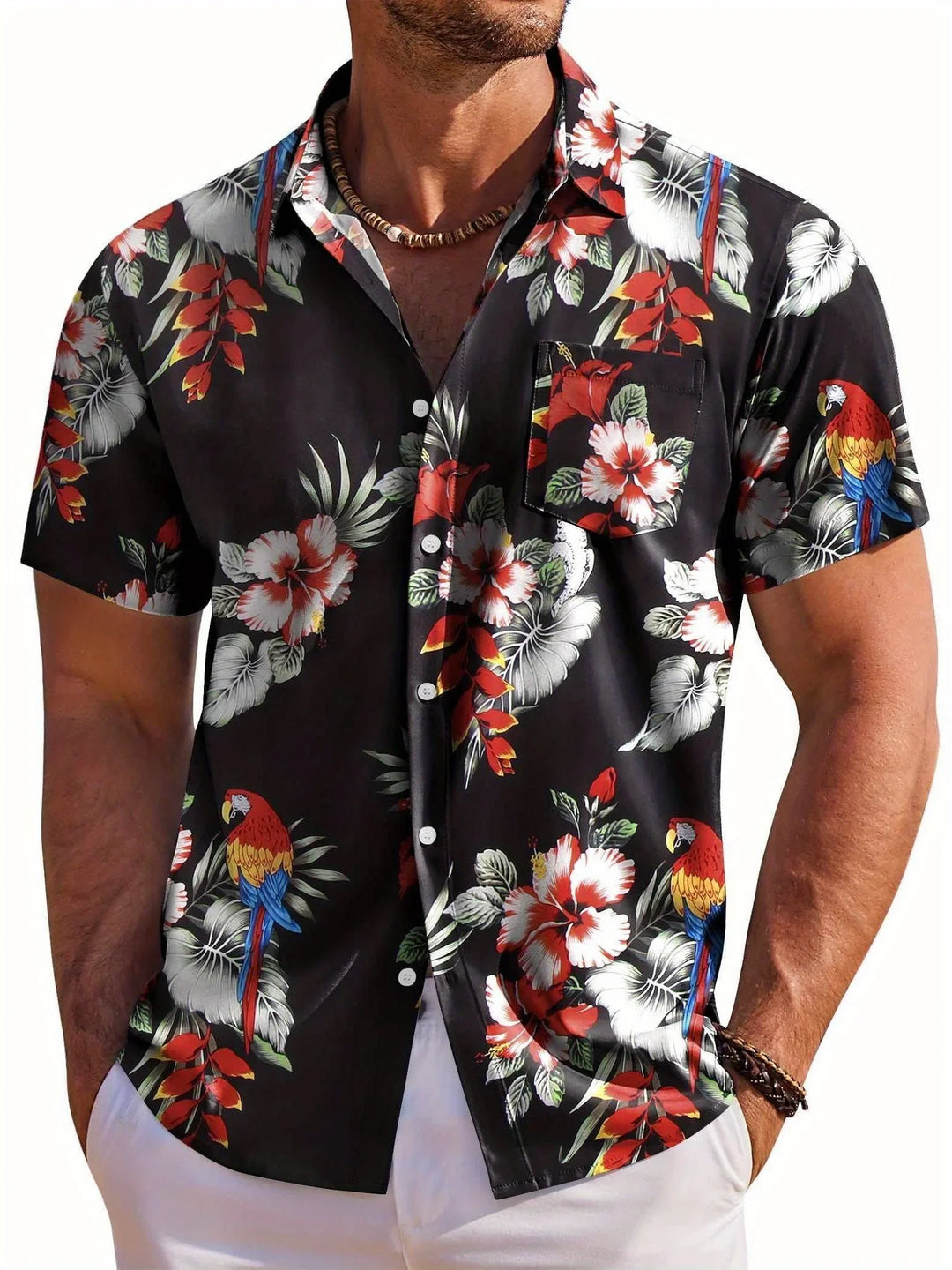 Onslo Relaxed Hawaiian Floral Summer Shirt