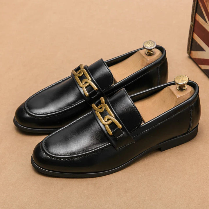 Charles Leather Dress Loafers