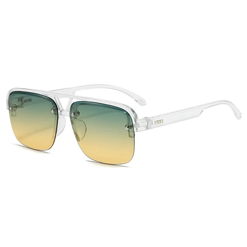 Declan Retro Square Sunglasses