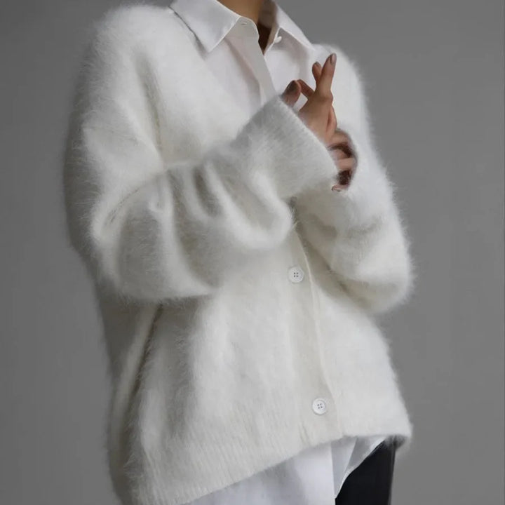 Laurel Soft Mink Cardigan