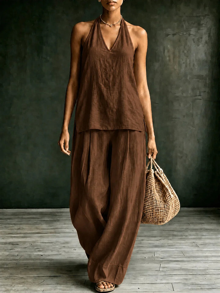 Molly Relaxed Wide Leg Jumpsuit