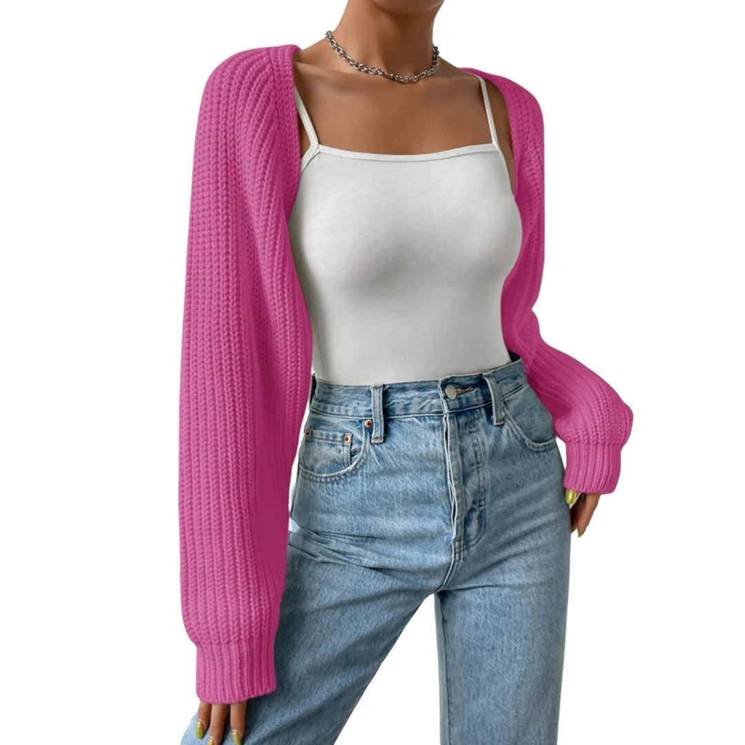 Paloma Ribbed Knit Shrug