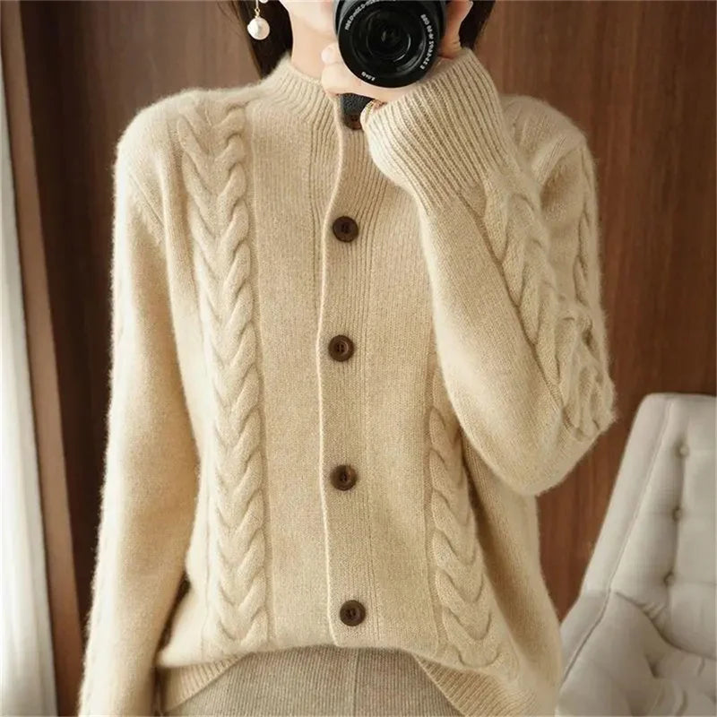 Fernwood Cable Knit Cardigan