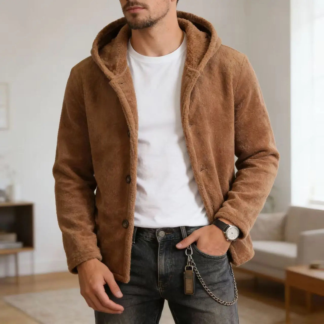 Mitchell Button Front Fleece Jacket