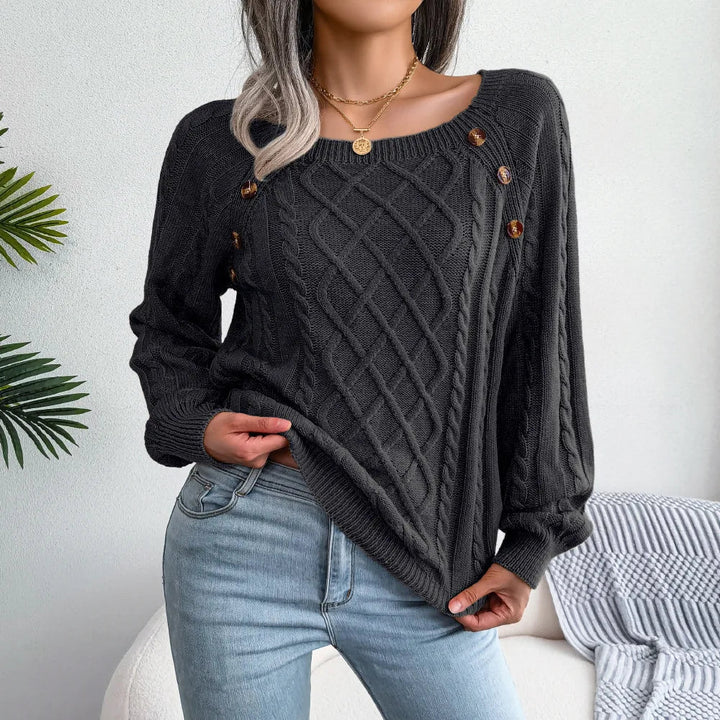 Talia Square Neck Sweater