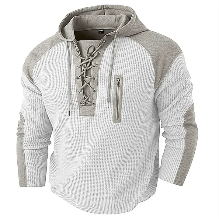 Torvald Lace Up Hoodie