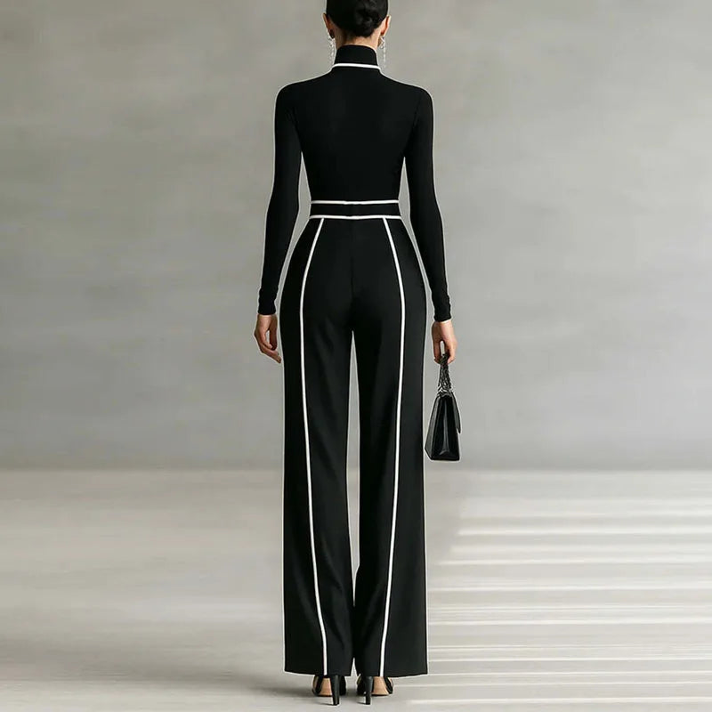 Laurel Buckled Waist Two Piece Set