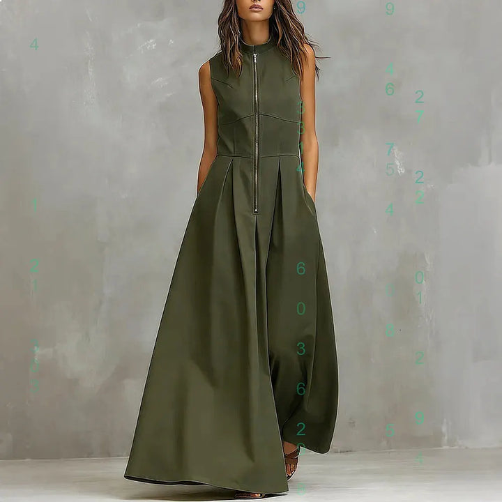 Kenley Elegant Pocket Zip Jumpsuit