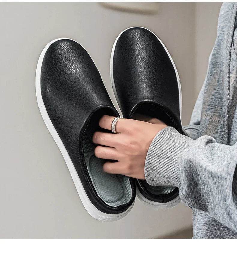 Oliver Leather Work Clogs