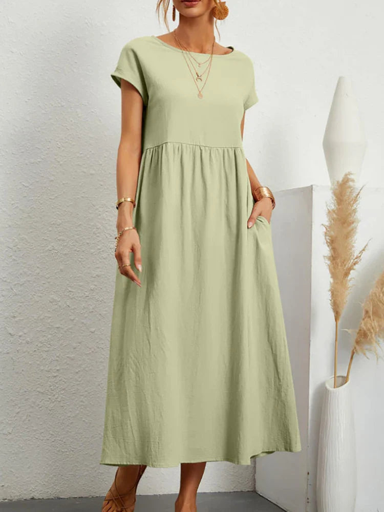 Solene Relaxed Pocket Maxi Dress