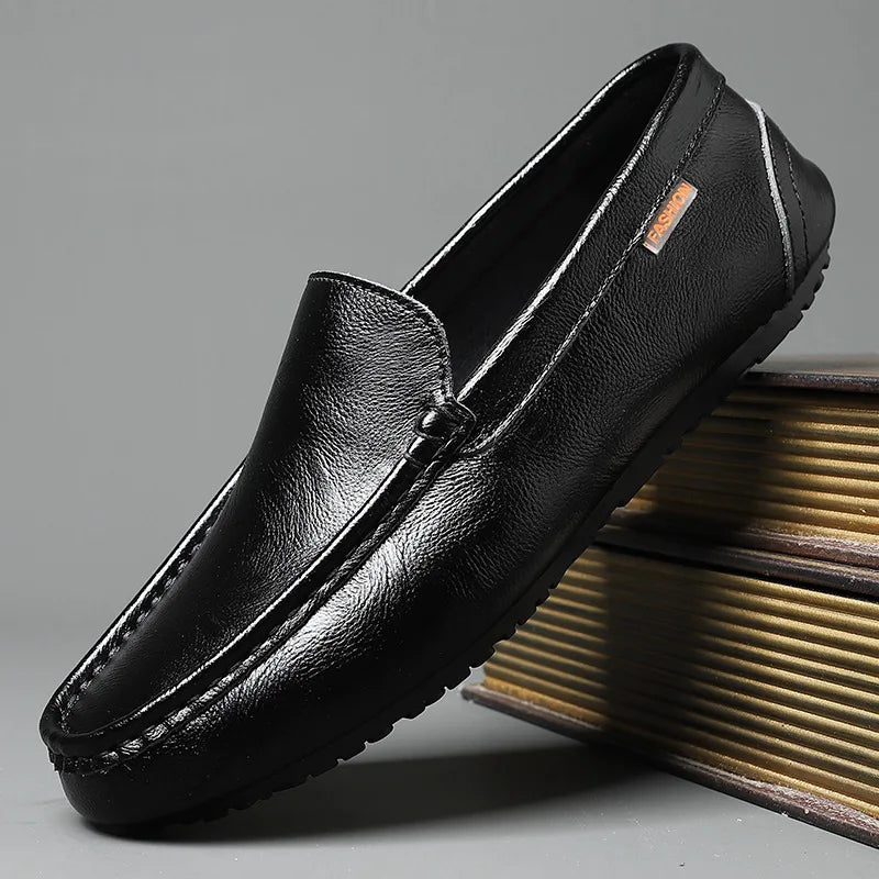 Monatro  Comfortable Leather Loafers