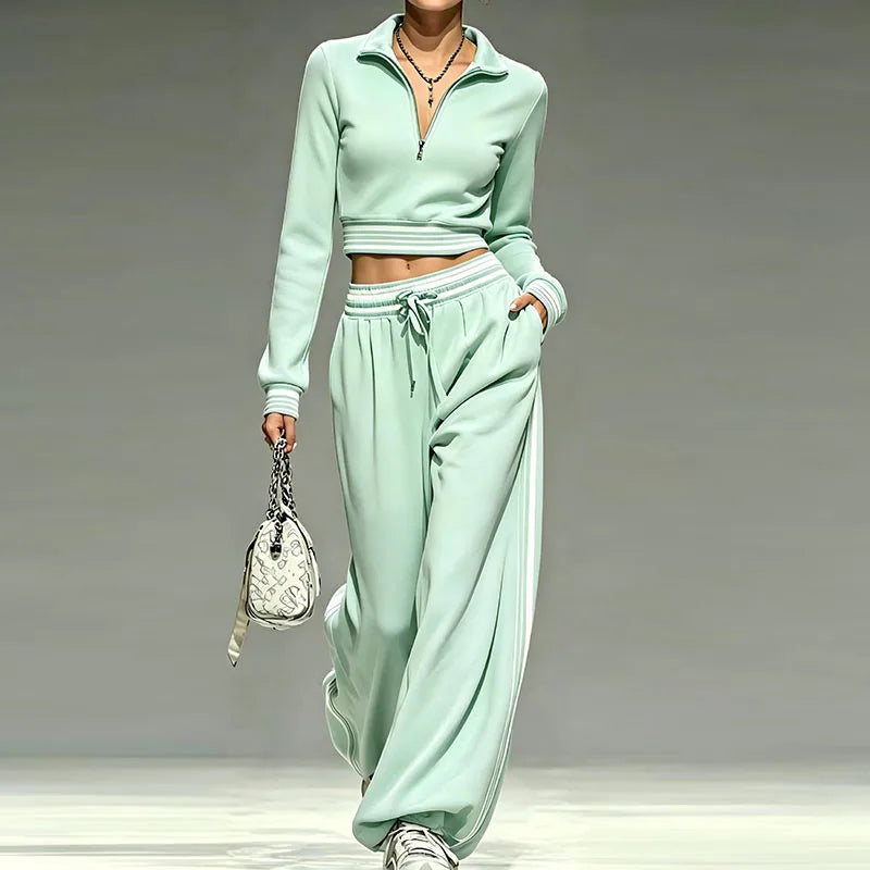 Naomi Relaxed Zip Activewear Set