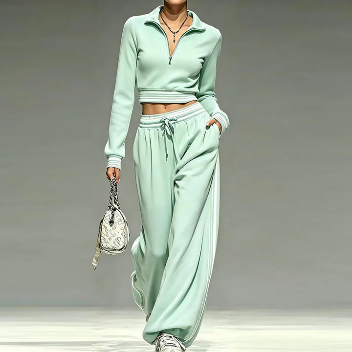 Naomi Relaxed Zip Activewear Set
