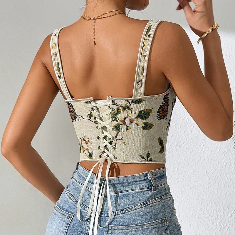 Holly Floral Corset Top