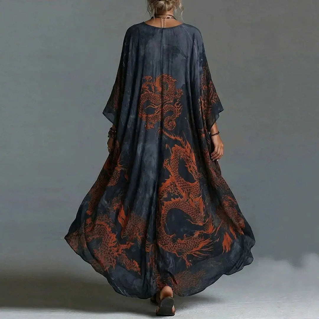 Yolanda Batwing Sleeve Kaftan