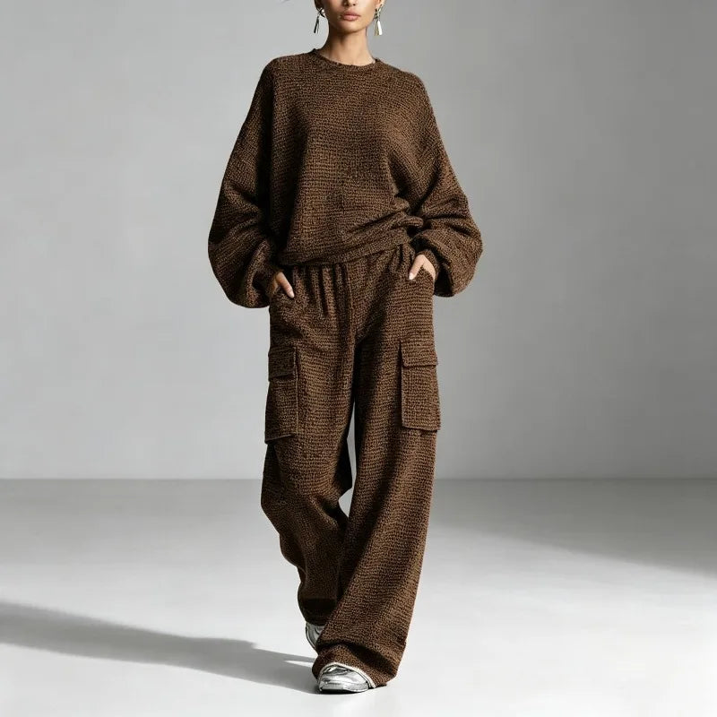 Verena Cargo Knit Set