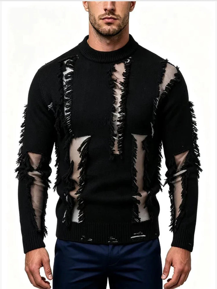 Darian Fringe Detail Sweater