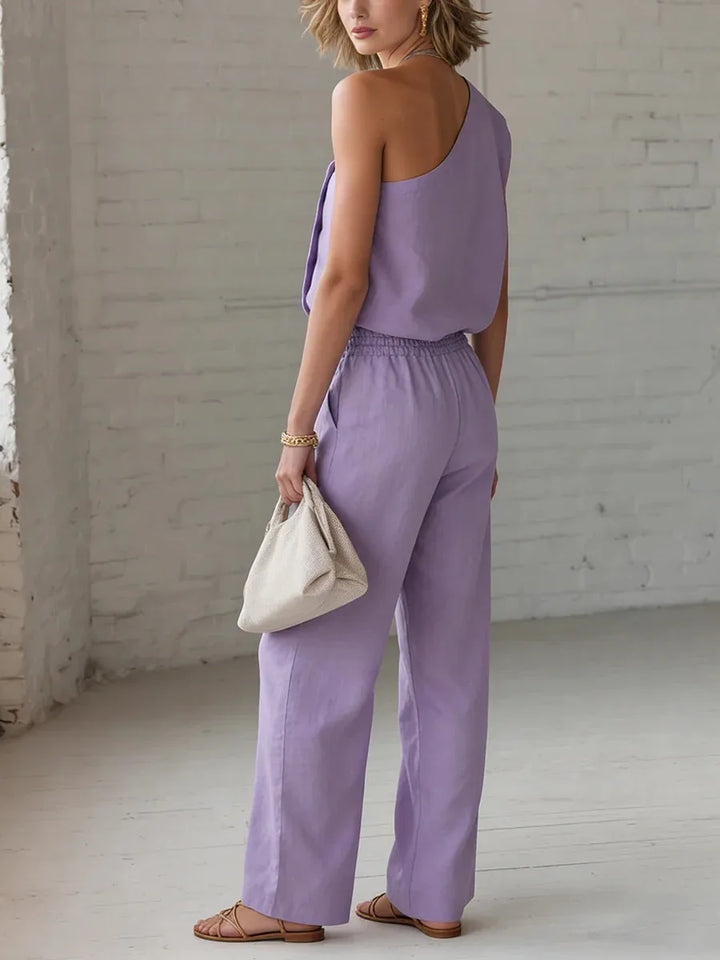 Orlena Asymmetrical Two Piece Set