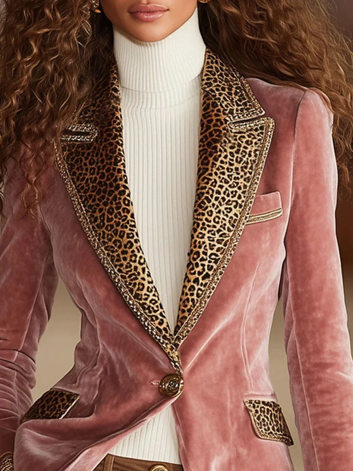 Velora Tailored Velvet Blazer