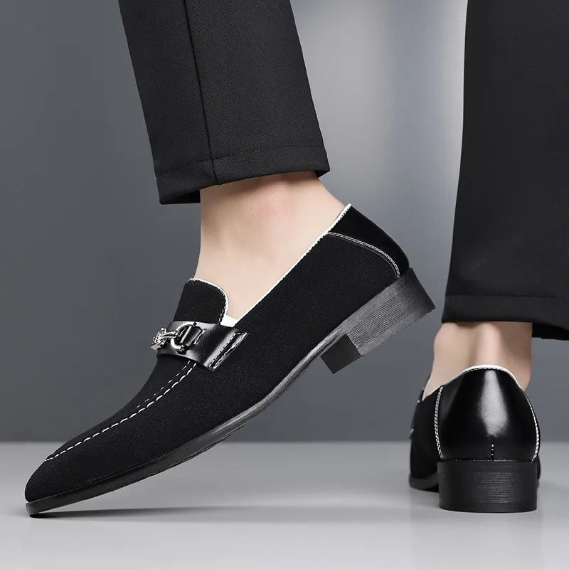 Dunhill Refined Suede Loafers