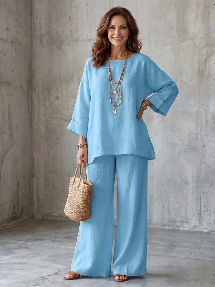 Nellie Casual Wide Leg Set