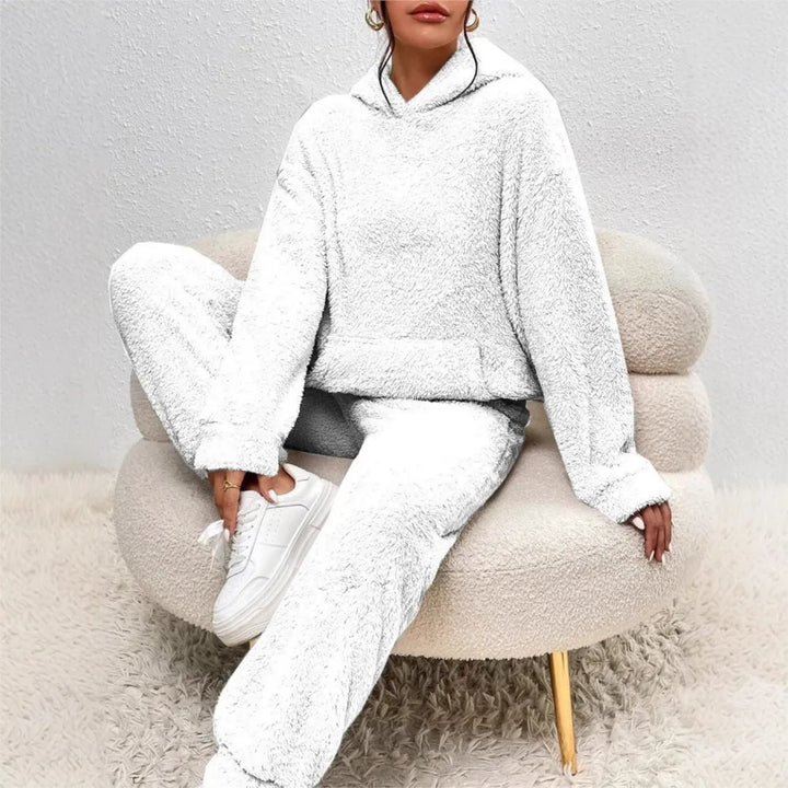Faustine Cozy Hooded Fleece Set