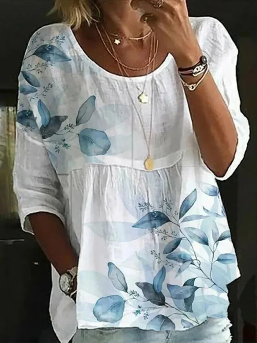Grace Floral Print Blouse