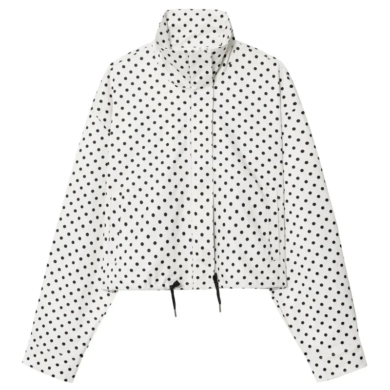 Darlene Cropped Bomber Jacket