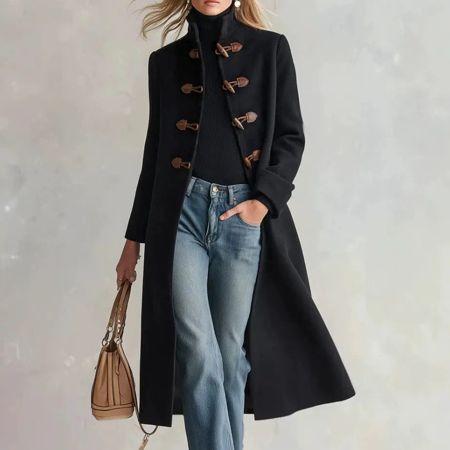 Lucienne Toggle Front Coat