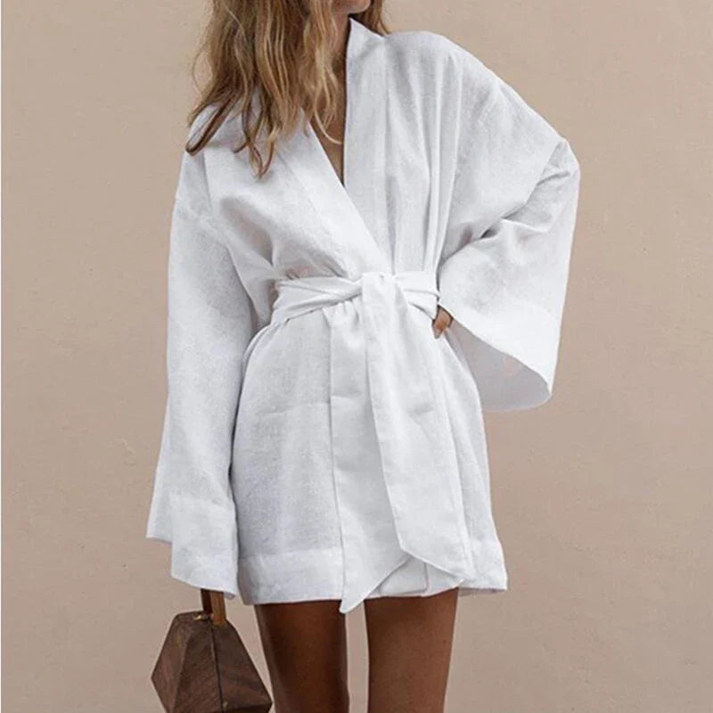 Mia Kimono Mini Dress