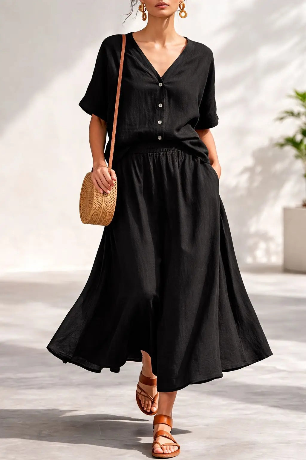 Evangeline Elegant Relaxed Co-Ord Set
