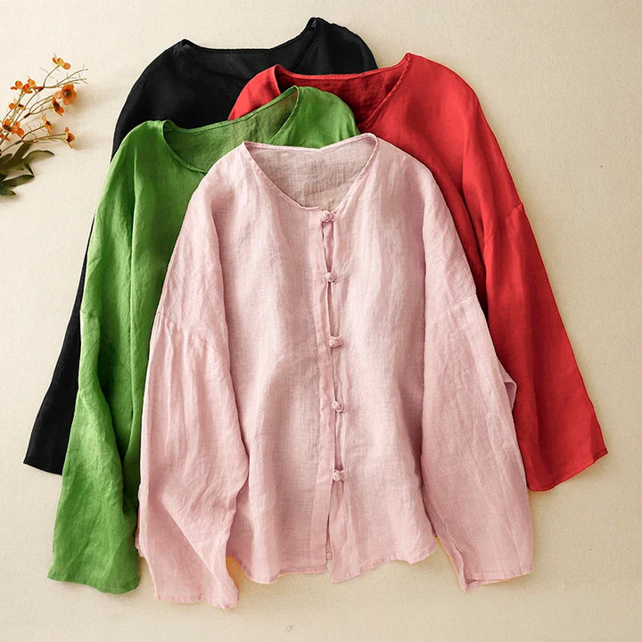 Monaco Summer Linen Top