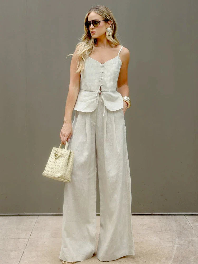Gabby Tailored Two-Piece Set