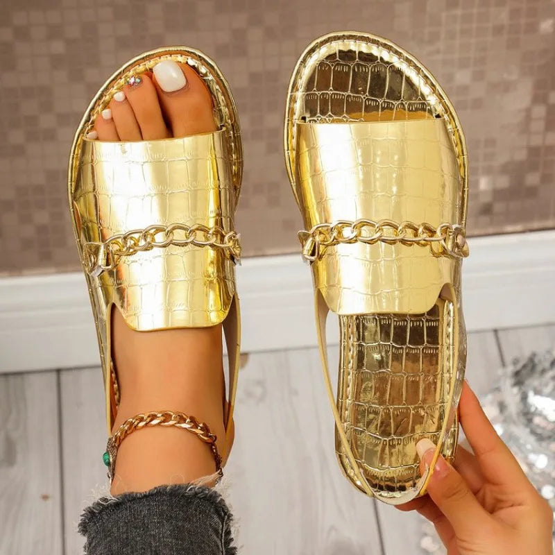 Sadie Comfortable Open Toe Slides