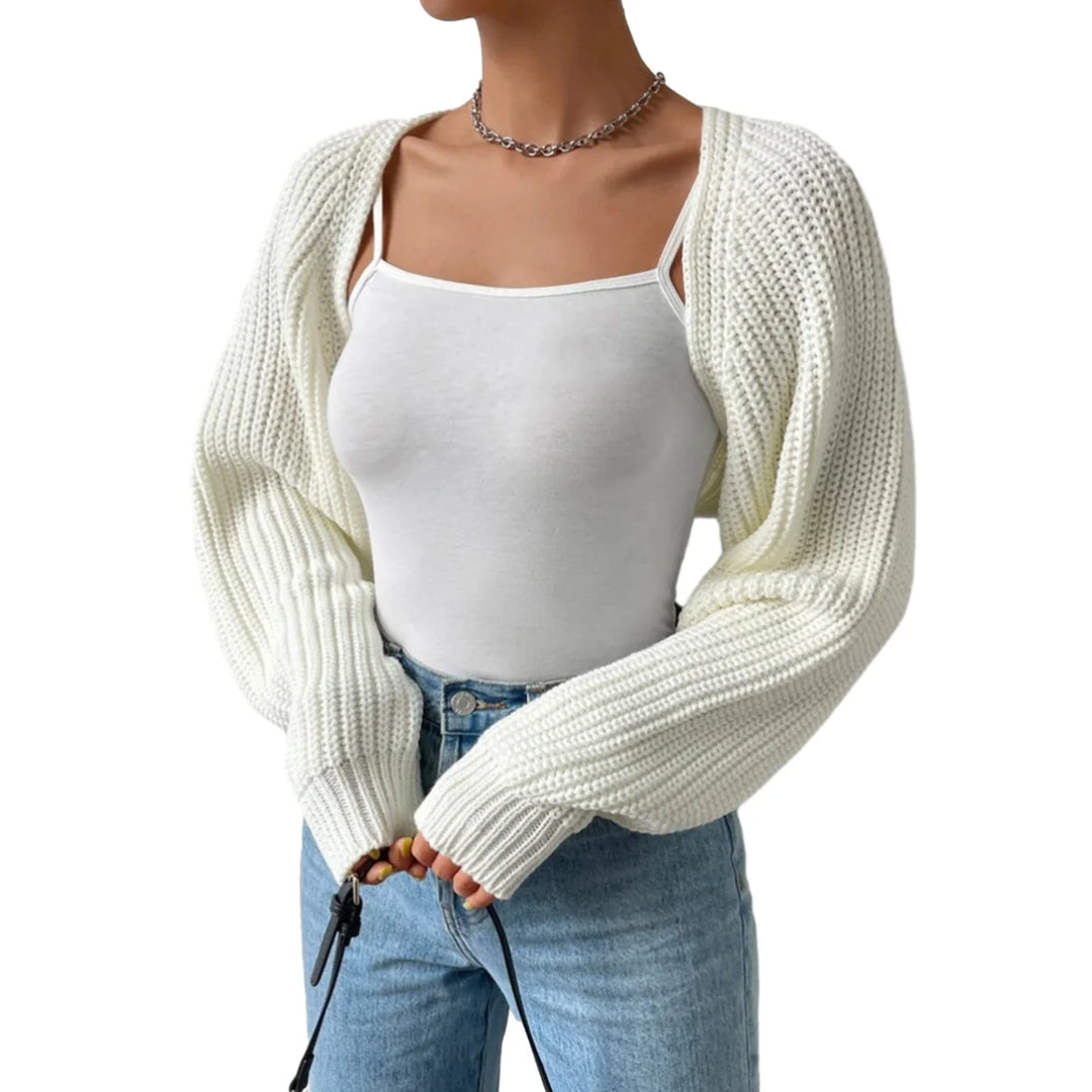 Paloma Ribbed Knit Shrug